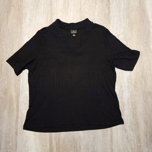 Black stretchy top size XL